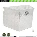 29"X17"X18" Multifunctional Storage Tool Box For Truck W/1X Chain Silver. Fixed Price $148.33.