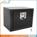 Steel Storage Tool Box 18"X12"X14" W/ 2X CHAIN+1X Lock For Truck Garage Home. Fixed Price $95.62.