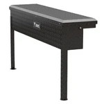 Uws Universal Black Aluminum Single Lid Low Profile Truck Side Tool Box. Fixed Price $690.95.