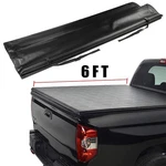 6FT Soft Roll-up Tonneau Cover For Mazda B3000 B4000 Ranger Bed. Fixed Price $138.23.