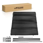5.5FT Roll Up Truck Bed Tonneau Cover For Toyota Tundra Crew Max 2007-21 W/ Lamp. Fixed Price $125.26.