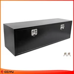 Aluminum Storage Tool Box 60"X18"X18" W/2X Chain + Lock For Truck Home Garage. Fixed Price $409.49.