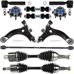 Front Control Arm With Wheel Hub Bearing Cv Axle Shaft For 2000-11 Chevy Impala. Fixed Price $246.03.