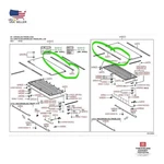 New Oem Genuine 2016-2023 Toyota Tacoma Tri-fold Tonneau Cover Weatherstrip. Fixed Price $15.99.