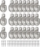 24 Pack Suspension Pull Heavy Duty Steel Rings Tie Downs Anchor 700 Lbs. Fixed Price $22.99.