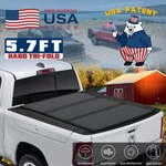 Fit Rambox Hard Tri-fold Tonneau Cover For 2009-19 Dodge W/ 5'7" Bed. Fixed Price $388.55.