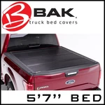 Bakflip F1 Hard Folding Tonneau Cover Fits 2021-2024 Ford F-150 5'7" Bed. Fixed Price $1349.99.