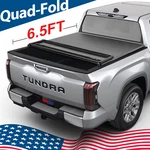 Soft Quad-fold Bed Tonneau Cover For 2022-2026 Tundra Excl. Trail Edition 6.5FT. Fixed Price $147.25.
