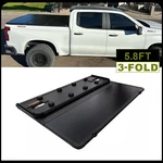 5.8FT Hard Tonneau Cover Truck Bed For 2019-2023 Chevy Silverado Gmc Sierra 1500. Fixed Price $295.45.