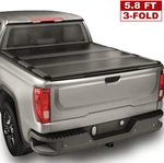 5.8FT Hard Solid Tonneau Cover For 2007-2026 Silverado Sierra 1500 Truck Bed. Fixed Price $389.49.