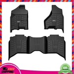 3W Floor Mats For Dodge Ram 1500/2500/3500 Crew Cab 2013-2024. Fixed Price $170.11.