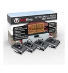 Bull Ring Retractable Tie Downs 2 Pair Ford F150 Silverado Ram Gmc. Fixed Price $45.00.