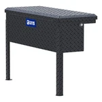 Uws 36" Truck Side Tool Box W/ Low Profile Heavy Packaging Matte Black Aluminum. Fixed Price $646.95.