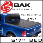 Bakflip G2 Hard Tonneau Cover Fit 19-24 1500 New Body 5'7" Bed W/rambox. Fixed Price $999.99.