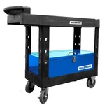 Magnum Group 41IN 17IN Service Cart With Cut & Vault Toolbox Kit. Fixed Price $278.91.