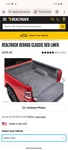 Ford Superduty 8FT Bedrug BRQ17LBK. Fixed Price $400.00.