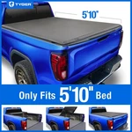 Tyger T3 Soft Tri-fold Tonneau Cover For 19-26 Silverado/sierra 5'10" Bed. Fixed Price $294.00.