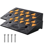Vevor Rubber Curb Ramp Driveway For 2 Pack 4.3" Rise 33069 Lbs Load. Fixed Price $48.99.