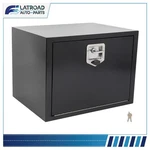 Black W/lock 24" 18" Iron Tool Box Underbody Truck Storage. Fixed Price $134.99.