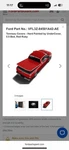 Tonneau Cover-hard Color-matched Styleside 5.5FT Ford Oem Accessories. Fixed Price $425.00.