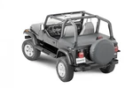 Mastertop Tonneau/cargo Cover For 1992-1995 Jeep Wrangler Yj Black Diamond. Fixed Price $87.99.
