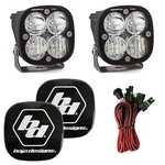 Baja Designs Squadron Pro Clear Driving/combo Beam Led Lights W/ Rock Guards. Fixed Price $449.85.