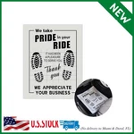 100PCS Paper Floor Mats For Cars, Disposable White Automotive Kraft. Fixed Price $39.82.