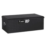 Uws EC20072 Universal Gloss Black Aluminum Single Lid 4.8 Cu Ft Foot Locker Box. Fixed Price $588.95.