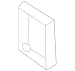Genuine Nissan Lower Quarter Trim Hook 84937-6TA0A. Fixed Price $34.90.