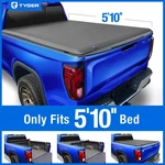 Tyger T1 Soft Roll-up Tonneau Cover For 19-26 Silverado/sierra 5'10" Bed. Fixed Price $219.00.