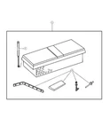 Genuine Mopar Truck Tool Box Mounting Kit 5018124AA. Fixed Price $13.19.