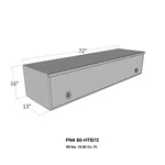 Westin/brute For Hd Top Sider 13IN X 72IN W/flip Up Door - Aluminum. Fixed Price $1167.99.