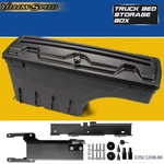 Fit 2015-19 Ford F150 Truck Bed Storage Toolboxes Driver Side Black. Fixed Price $103.20.