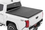 Rough Country 41716505A Soft Tri-fold Tonneau Cover For 24-26 Toyota Tacoma 5'. Fixed Price $219.95.