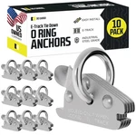 Track Ring 6000LB Break Strength Silver CRSEAFH10 Heavy Duty Cargo. Fixed Price $51.99.