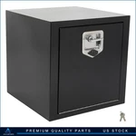 18"X18"X18" Storage Tool Box W/ 2X CHAIN+1X Lock Fits Truck Garage Home. Fixed Price $112.19.