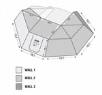 Overland 18119909 Nomadic 270 Drivers Side Awning Wall 3. Fixed Price $229.99.