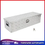 39"X13"X10" Black Aluminum Pickup Truck Trunk Bed Tool Box Trailer Storage. Fixed Price $98.39.