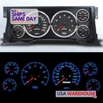 New Vintage Usa 95102-01, Kit Gauge Fits Gm Truck 95-98 Performance Ii Black. Fixed Price $1009.98.