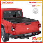 For 20-2024 Jeep Gladiator Jt Pickup Truck Bed Hard Solid Tri-fold Tonneau Cover. Fixed Price $288.97.