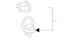 Genuine Mercedes-benz Holder 099-860-07-00-9051. Fixed Price $18.79.