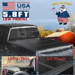 Frp Low Profile Tonneau Cover For 19-26 Silverado/sierra 1500 5.8FT Bed Tri-fold. Fixed Price $508.25.