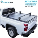 Syneticusa Mr Retract Tonneau Cover For 2007-26 Gmc Sierra 1500 8FT W/crossbar. Fixed Price $2321.10.