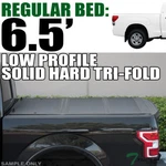 Topline For 2007-2016 Tundra 6.5 Ft Bed Low Profile Hard Tri Fold Tonneau Cover. Fixed Price $520.00.
