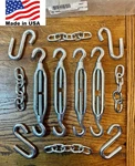 Brophy Tdhp Steel Turnbuckles W/ Hardware For Camper Tie-downs 3000 Lbs (4-PACK). Fixed Price $49.99.