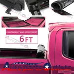LR-5050 For Tacoma 2016-2022 Bed Tonno Pro Soft Lo Roll Tonneau Cover 6FT. Fixed Price $125.99.
