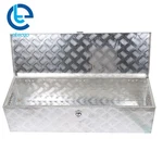 39" 13" 10" Aluminum 5 Bar Tread Pattern Tool Box For Trailer Truck Pickup. Fixed Price $84.22.