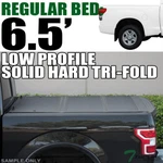 Topline For 2014-2021 Tundra 6.5 Ft Bed Low Profile Hard Tri Fold Tonneau Cover. Fixed Price $520.00.