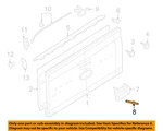 Ford Oem Explorer Sport Trac Hatch-handle Rivet W525172S300. Fixed Price $10.40.
