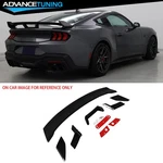 24-26 Ford Mustang Coupe Dark Horse Style Rear Trunk Spoiler Abs Gloss Black. Fixed Price $134.99.